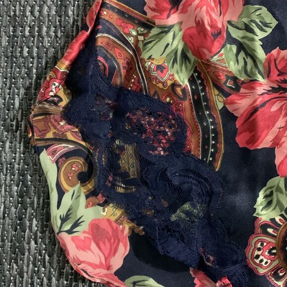 Victoria's Secret Vintage Slip Dress Floral Gold Label Y2K - Picture 3 of 6